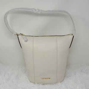Michael Kors BROOKE MD Bucket Messenger Leather